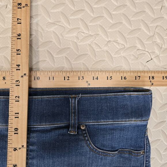 Spanx Jeans Womens XL High Rise EveryWear Flare Pull On Stretch Tall Comfort - Picture 10 of 11